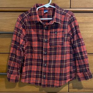 Old Navy Boys Flannel Shirt